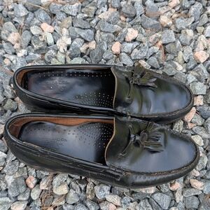 G.H. Bass & Co. Black Leather Penny Loafers